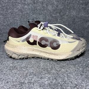 Nike Mens 6.5/Womens 8 ACG Mountain Fly 2 Low Hiking Shoes Sail/Earth HF5700-121
